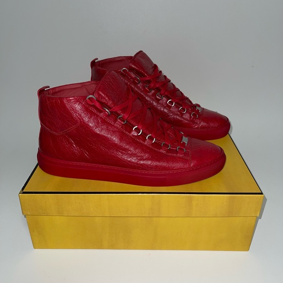BALENCIAGA Men's leather sneakers! - Picture 2 of 12